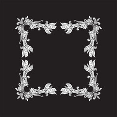 Floral Vintage Ornament