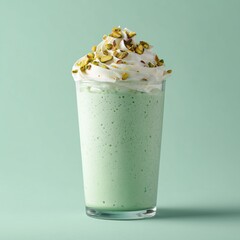 Pistachio milkshake