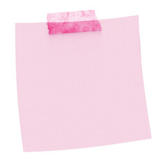 sticky note washi tape pastel color back to school	3D