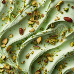 Pistachio Ice Cream Swirl