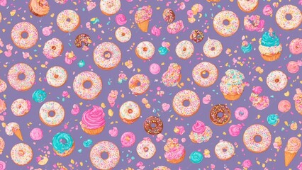 Geometric lofty faces spoonflower symmetry bright up high