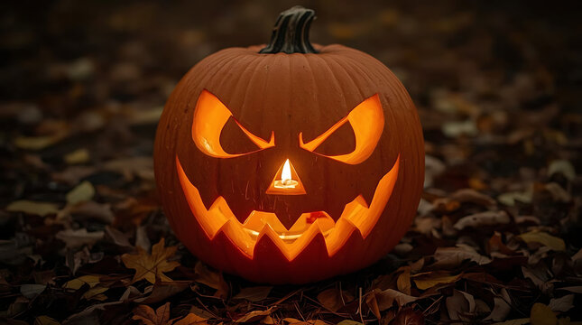 Halloween Pumpkin or Jack-o’-Lantern