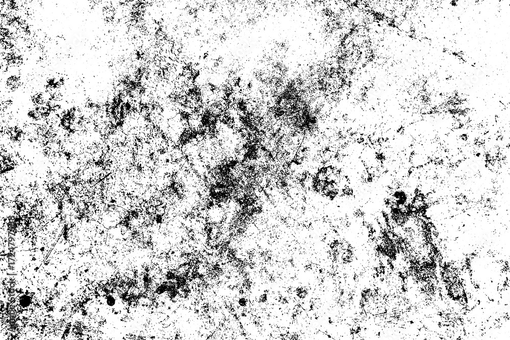 Poster grunge texture white and black sketch abstract to create distressed effect monochome design.