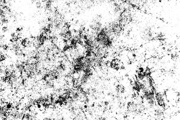 Grunge texture white and black sketch abstract to create distressed effect monochome design.