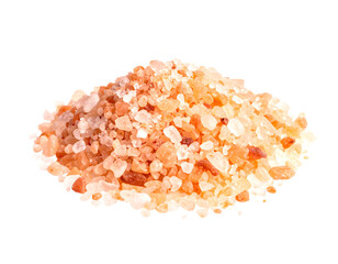 Pile of orange-pink crystalline granules
