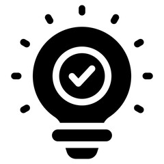Innovation Icon Element For Design