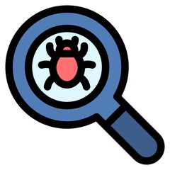 Debugging Icon Element For Design