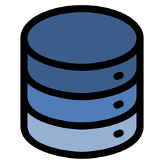 Database Icon Element For Design