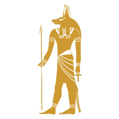 Symbol Icon Anubis gold