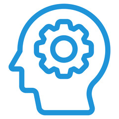 Artificial Intelligence Icon Element For Design