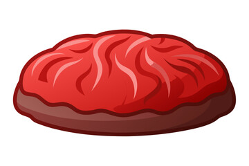 chocolate cake with strawberry