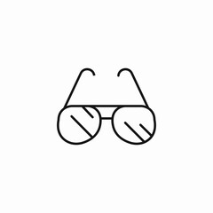 pair of sunglasses icon sign vector