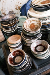 Various ceramic utensils and ornaments made in Jingdezhen, Jiangxi, China
