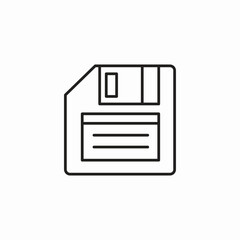 obsolete save icon icon sign vector