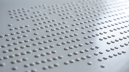 Close-up of a textured surface with raised circular dots arranged in a pattern