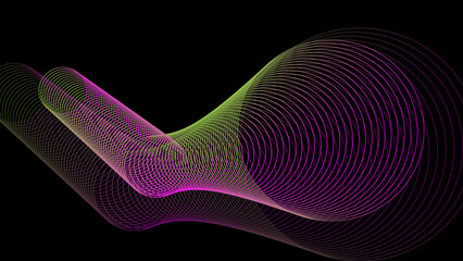 super curving round line sound waving line mesh line backgorund design hd images4