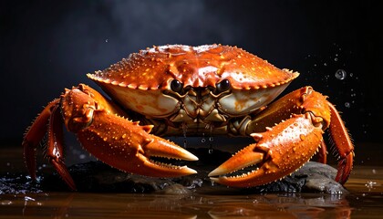 Close-up of a large crab