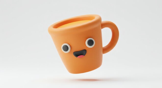 Claymation Style Juice Cup