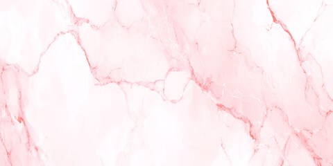 A soft dusty rose or coral-pink background with a subtle, polished appearance White, vein-like patterns swirl marble.