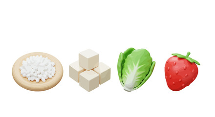 Festive Christmas pattern with red and green ornaments on white background.