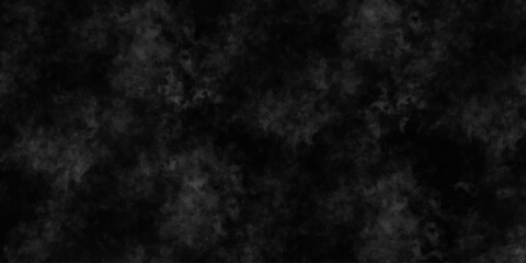 Abstract dark black background with grunge texture. black concrete wall background, old cement stone texture. Dark Grunge Backdrop with Black Wall Pattern Chalk rubbed out on blackboard background.