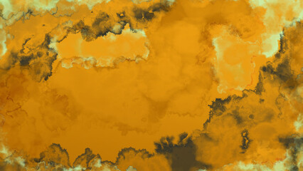 Vibrant abstract galaxy clouds gradient background.