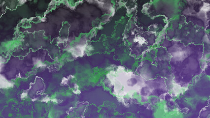 Vibrant abstract galaxy clouds gradient background.
