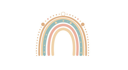 Fototapeta premium Rainbow design illustration
