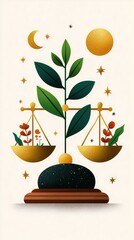 balance success rhythm,Life success goals, Conceptual business art, Achieving inner peace, Work life balance tips, Personal growth journey, Mindful living concept,