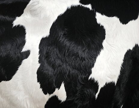 Close-up cow hide pattern