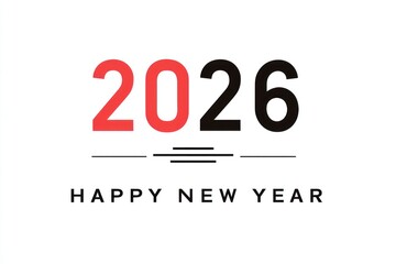 Happy new year greetings for the year of twenty twenty six