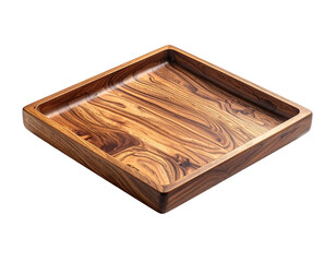 Square wooden serving tray (1)