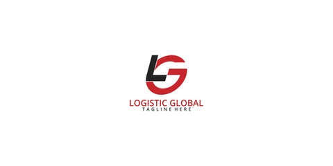 Logo Logistic , Letter LG , Design Initial LG, LG icon