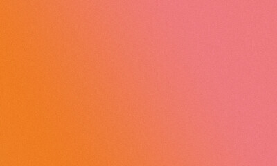 Vibrant Orange to Pink Gradient Background with Subtle Grain Texture and Noise Effect