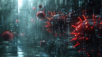 Digital virus in technological environment
