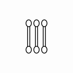 vertical lines icon icon sign vector