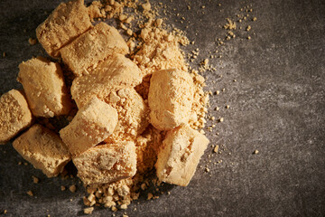 Korean traditional food rice cake