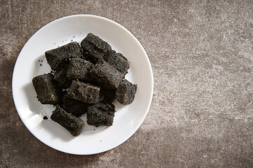 Korean traditional food rice cake
