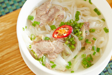 Pho noodle, Vietnamese rice noodle