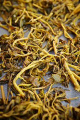 Dried food ingredients, dried food