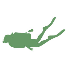 Scuba Diving Equipment green_4