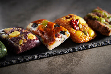 Korean traditional food rice cake