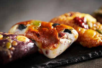 Korean traditional food rice cake