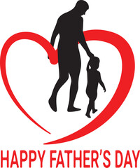 happy father day, love my dad, i love my dad, father love, father day, father's day, love, heart, symbol, passion, travel, country, sign, valentine, day, card, vector, romance, illustration, decoratio
