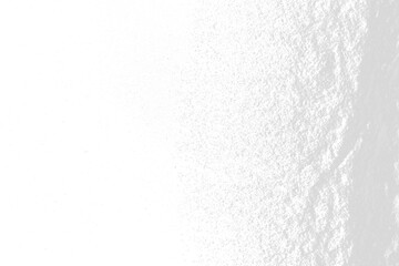 white snow on the transparent background