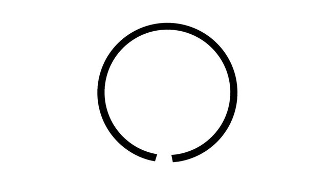 circle icon rotation, simbol rotation