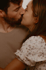 Verliebtes Pärchen retro look 