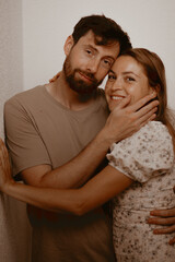 Verliebtes Pärchen retro look 