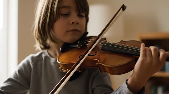 Close up child practicing counting bilingual flashcards cinematic handheld family education lifestyle stock video. young one numeral training dual language card home learning