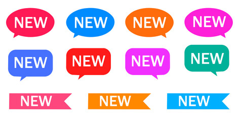 Set of new arrival tag icon.sale sticker,price sticker